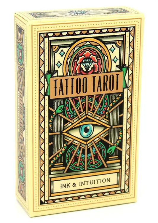 The Tattoo Tarot – Baraja de 78 Cartas de Inspiración Tatuaje + Guía PDF