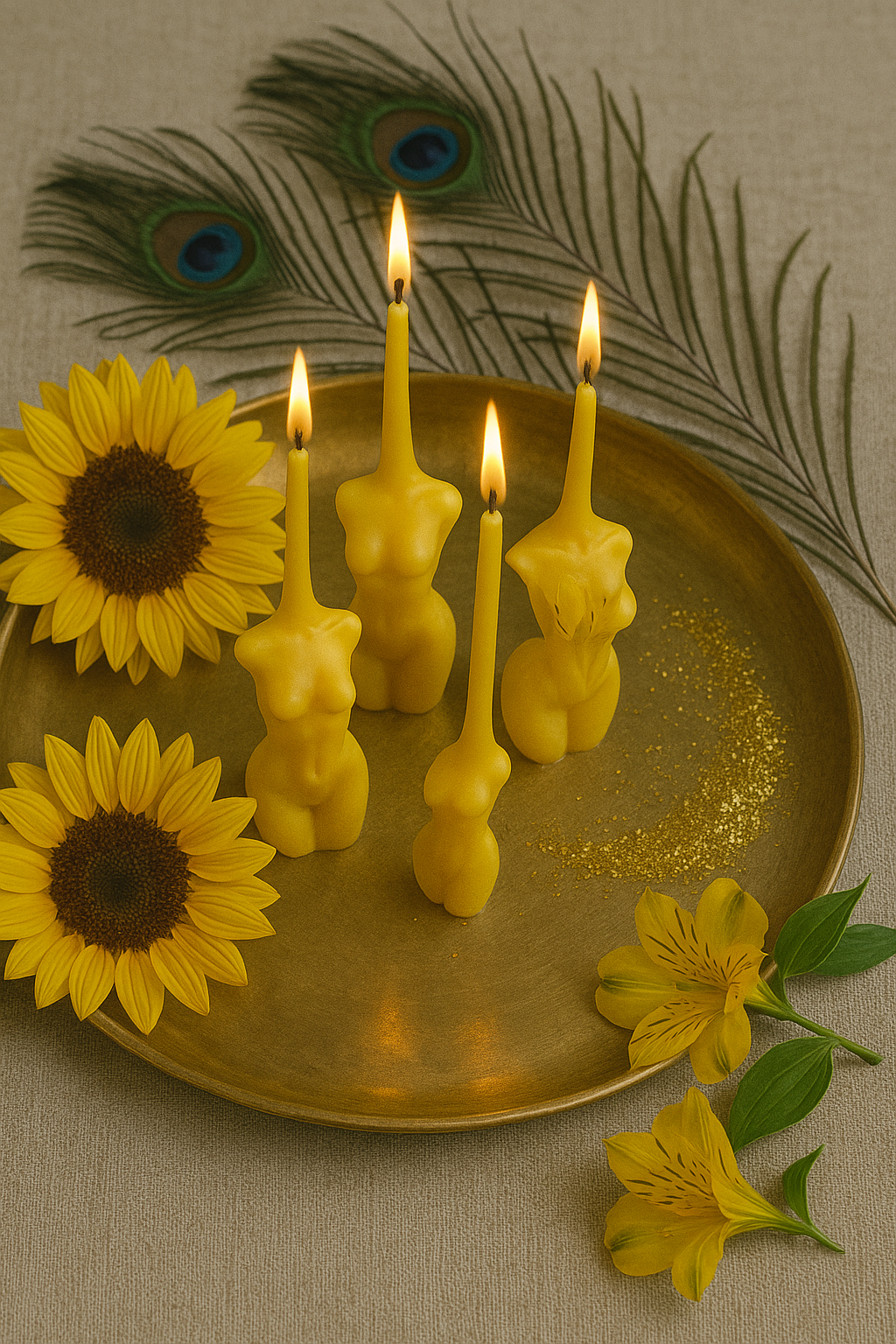 🌻🦚OSHÚN – Energía de la Emperatriz, el Amor Propio y la Abundancia