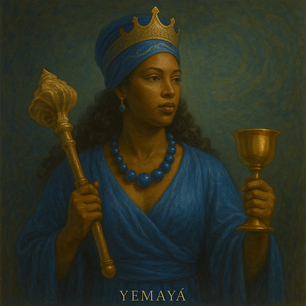 🌊 YEMAYÁ – Arquetipo de la Madre Universal, la Protección y la Sanación Emocional