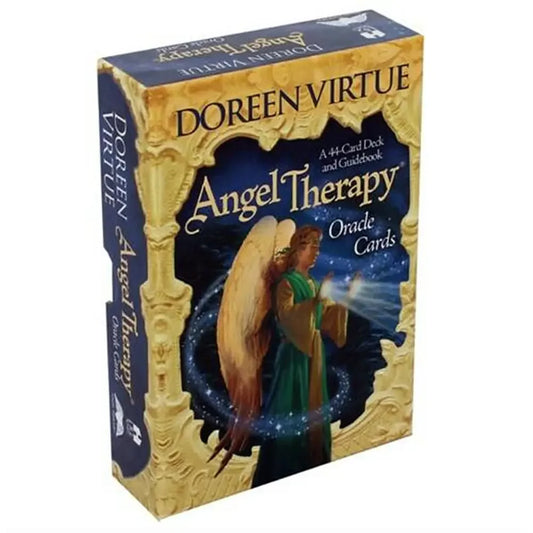 Cartas Oráculo “Terapia con Ángeles” – 44 Cartas + Guía PDF (Idioma: Inglés)