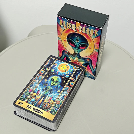 Alien Tarot – Baraja de 78 Cartas Inspiradas en el Sistema Rider-Waite