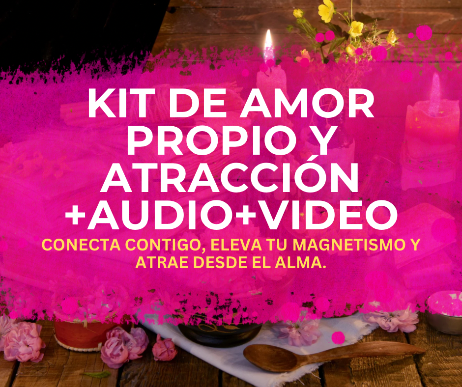 Kit de limpieza energética de Tribu Janus Boutique con elementos para atraer amor propio y magnetismo