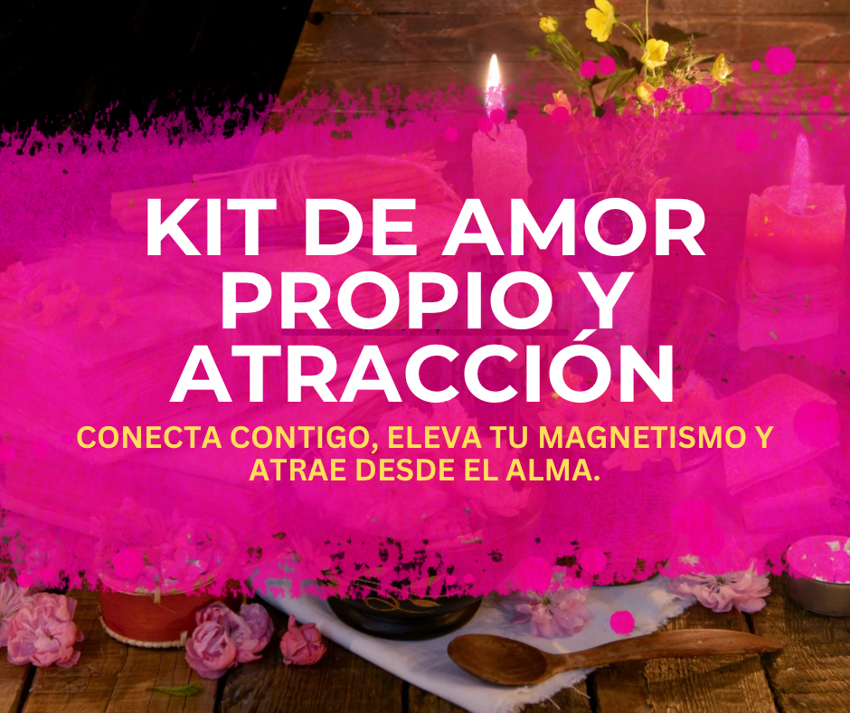 Kit de limpieza energética de Tribu Janus Boutique para elevar el magnetismo y la atracción desde el alma