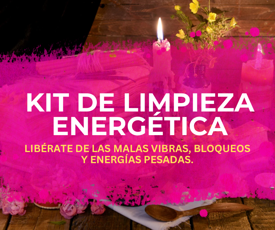 Kit de limpieza energética de Tribu Janus Boutique para liberar malas vibras y energías pesadas