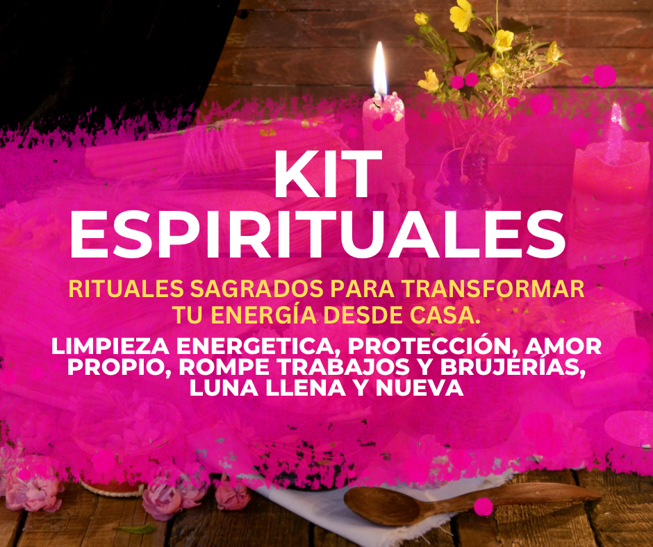 Kit de limpieza energética con rituales sagrados para transformar tu energía desde casa